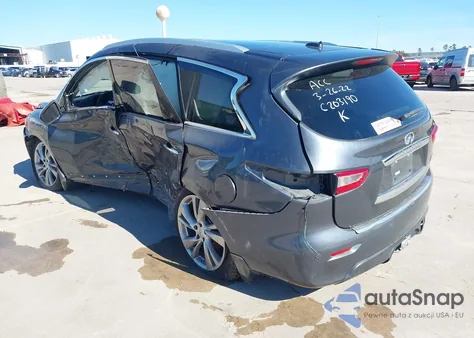 2013 Infiniti Jx35 z USA, uszkodzony, nr VIN 5N1AL0MN2DC350537